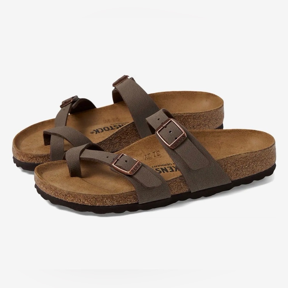 Birkenstock Mayari Sandal - Mocha Brown - Size EU 39 - Picture 2 of 7